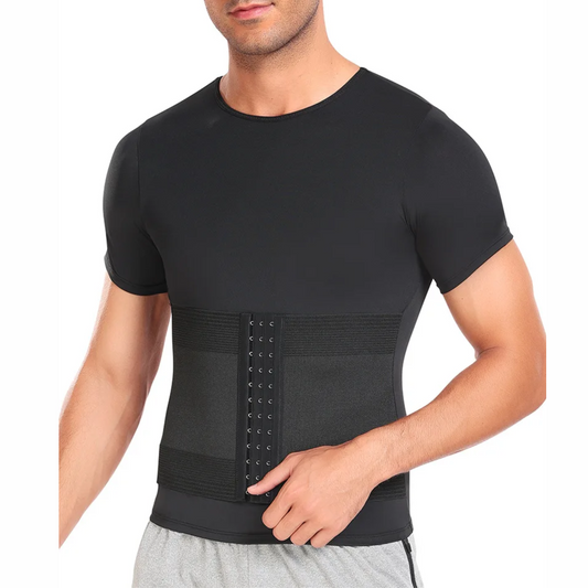 T Shirt Shaper With Built In Waist Trainer