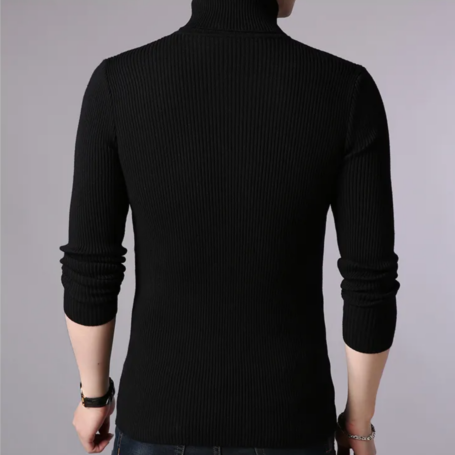 Asher - Pullover Turtle Neck Sweater