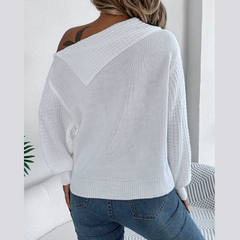 Maryn - Off Shoulder Long Sleeve Sweater