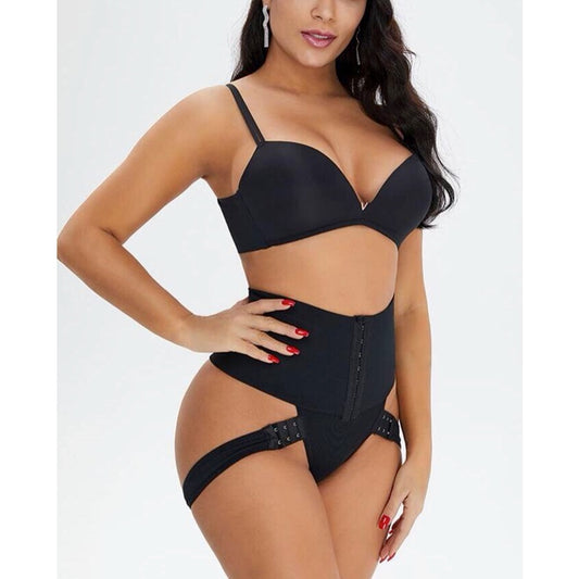 Skin Color Front Hooks Open Butt Booty Lifter Curve Smoothing