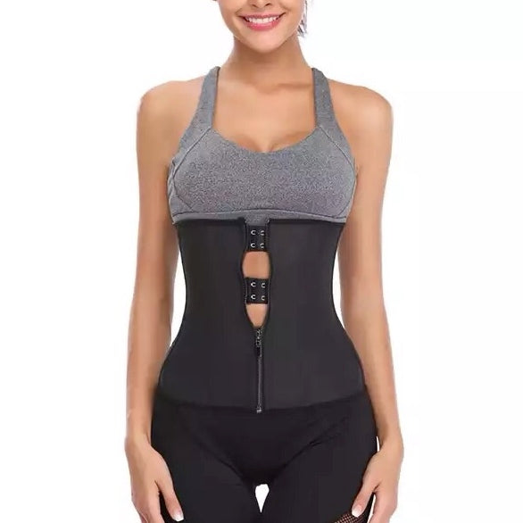 High Compression Latex Waist Training Corset - Model Mannequin