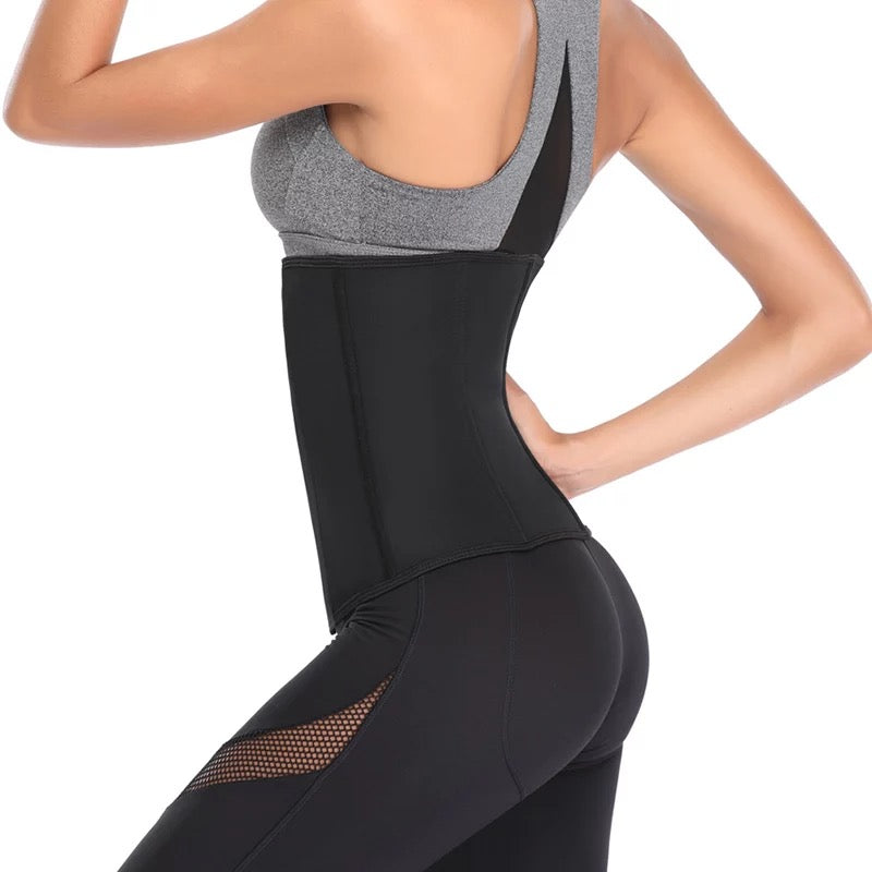 High Compression Latex Waist Training Corset - Model Mannequin