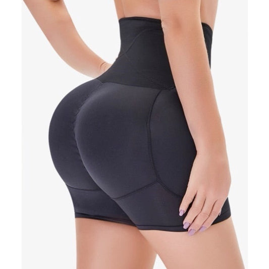 Beige, TagL=US S) Women Padded Panties Hip Enhancer Bum Butt Lift