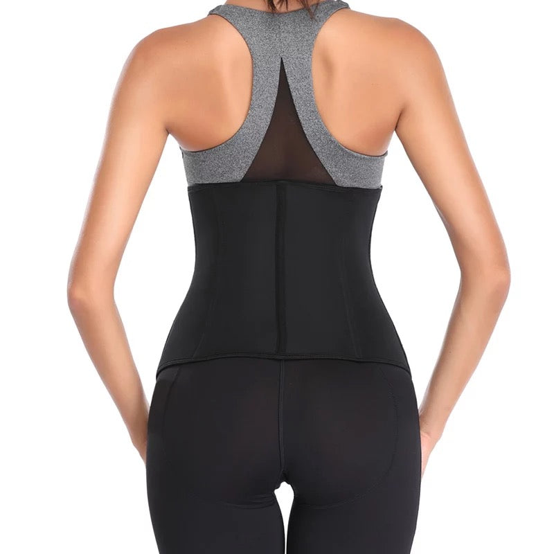 High Compression Latex Waist Training Corset - Model Mannequin