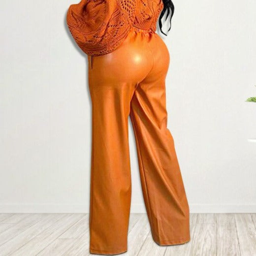 orange pant