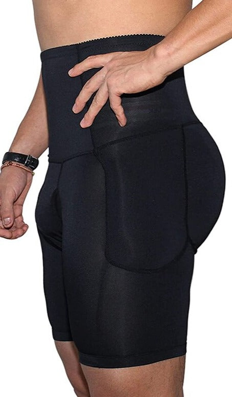 Men's Padded Hip & Butt Lift Boxer Shorts – Model Mannequin