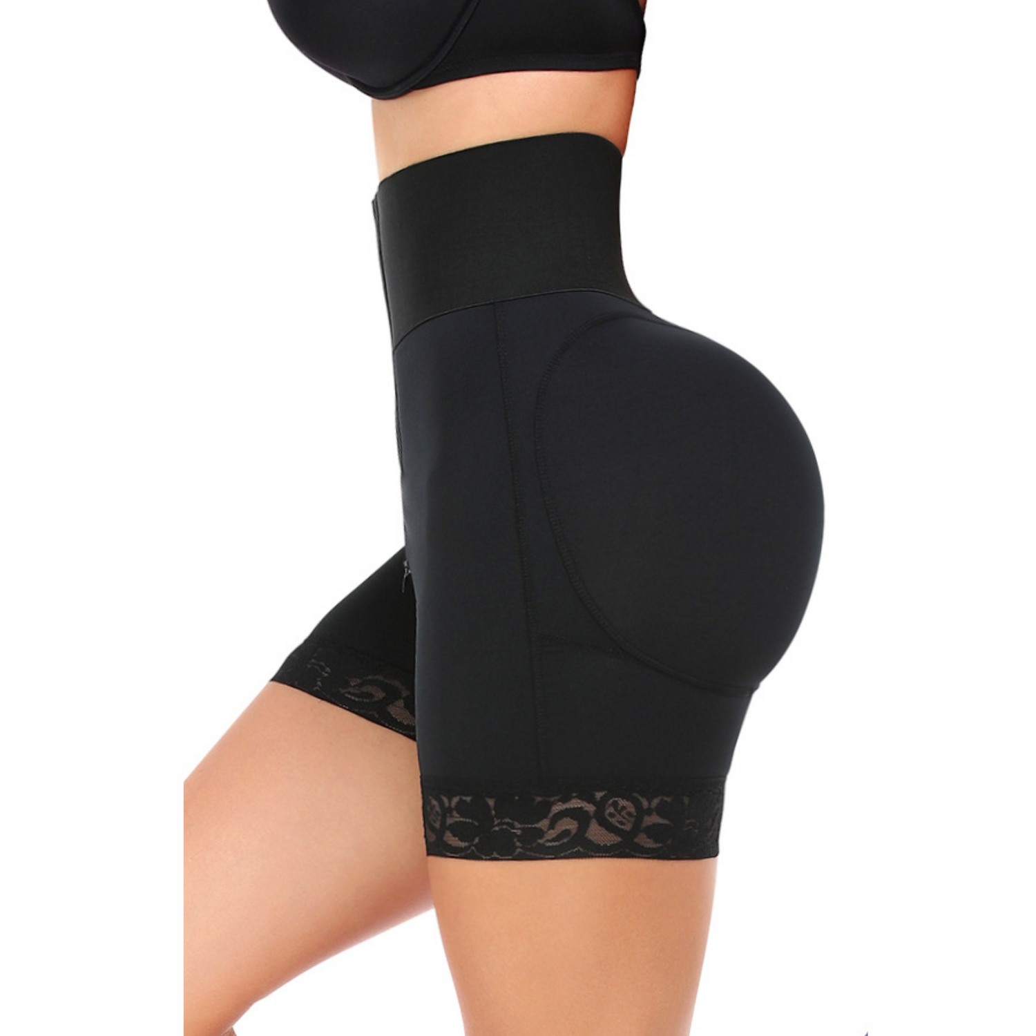 Butt Lifter Adjustable High Waist Shorts - Model Mannequin