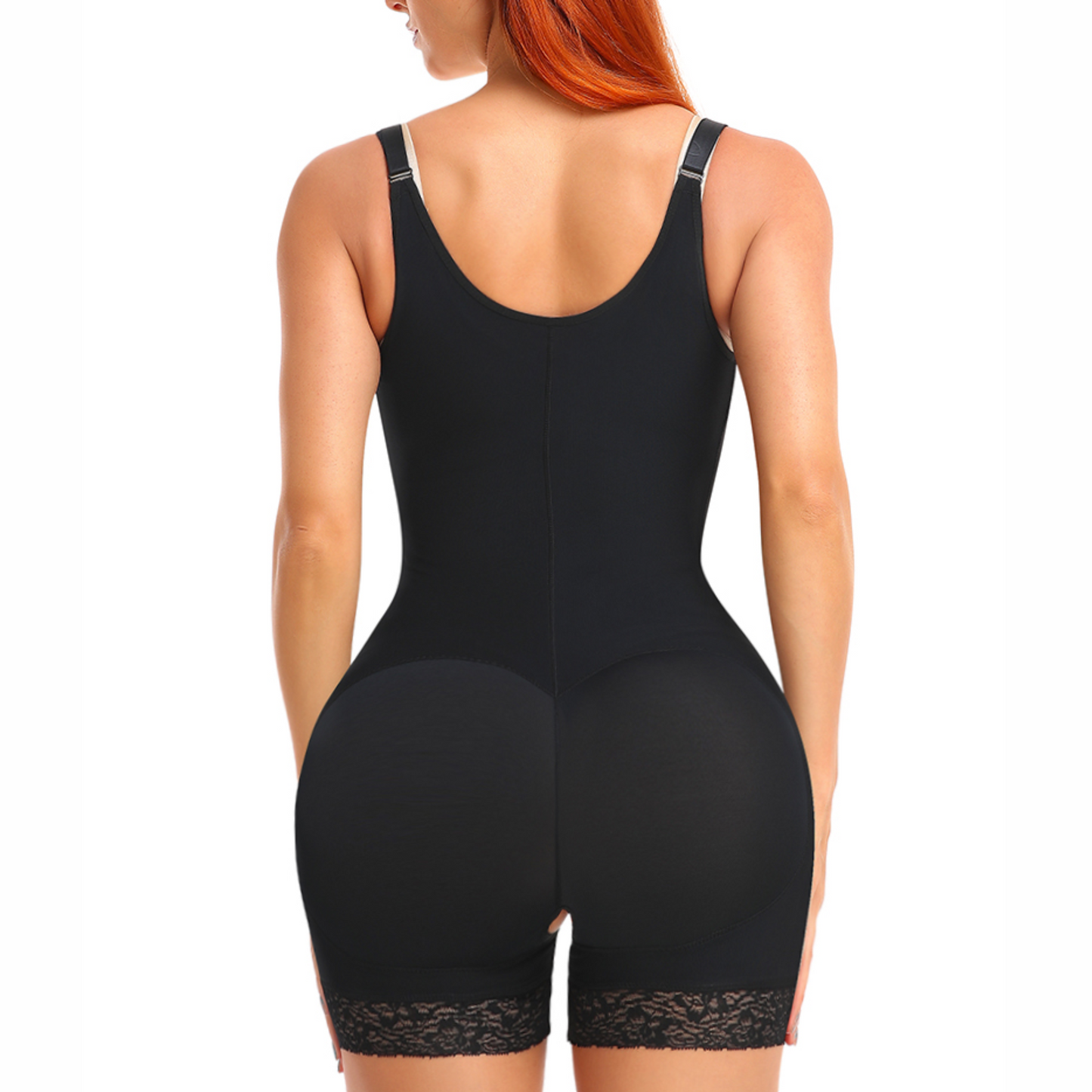 Seamless Sculpting Mid-Thigh Bodysuit - Model Mannequin