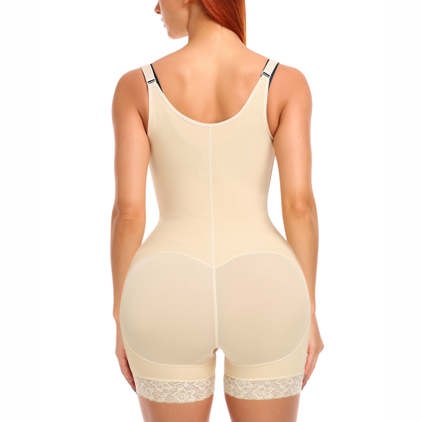 Seamless Sculpting Mid-Thigh Bodysuit - Model Mannequin