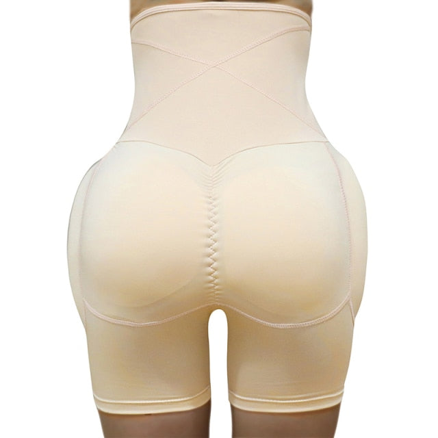 Buy Body Shapewear With Butt Pads Seamless Compression Workout