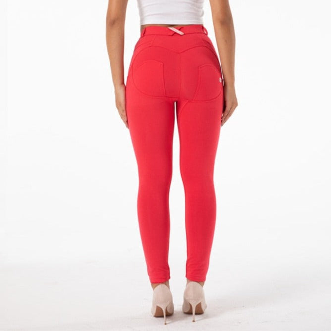 Cheeky Red Butt Lift Pants - Model Mannequin