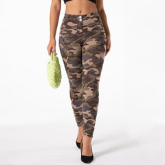 Cheeky Camouflage Butt Lift Pants - Model Mannequin