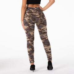 Cheeky Camouflage Butt Lift Pants - Model Mannequin