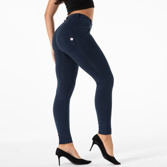 Cheeky Navy Blue Waterproof Butt Lift Pants - Model Mannequin